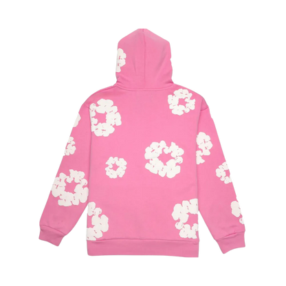 DENIM TEARS THE COTTON WREATH HOODIE PINK