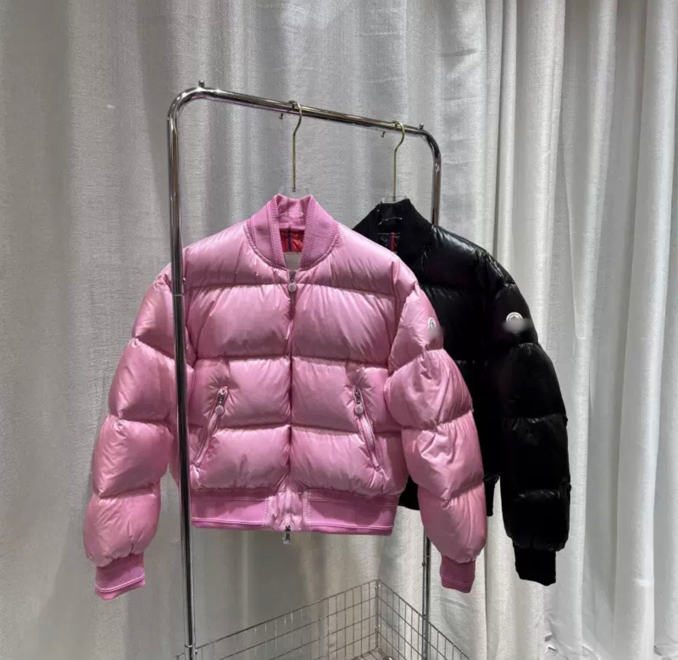 MONCLER BOMBER JACKET PINK