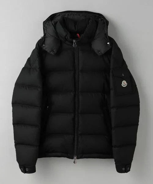 Moncler Coat Black Matt