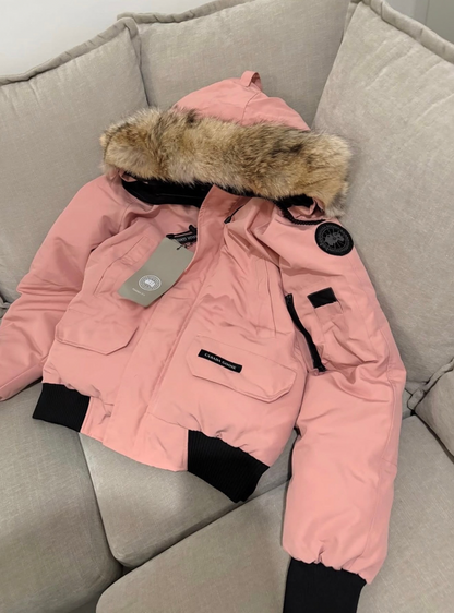 CANADA GOOSE PINK COAT