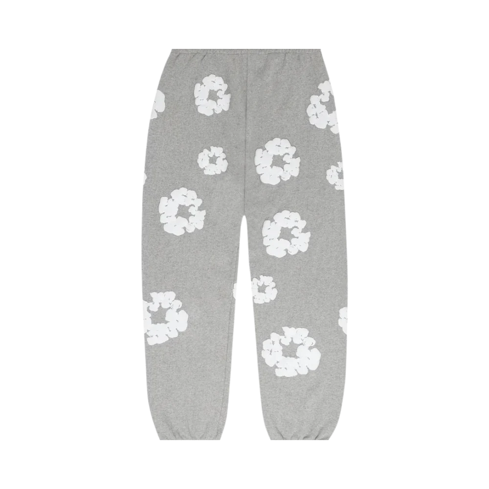 DENIM TEARS THE COTTON WREATH SWEATPANTS GRAY