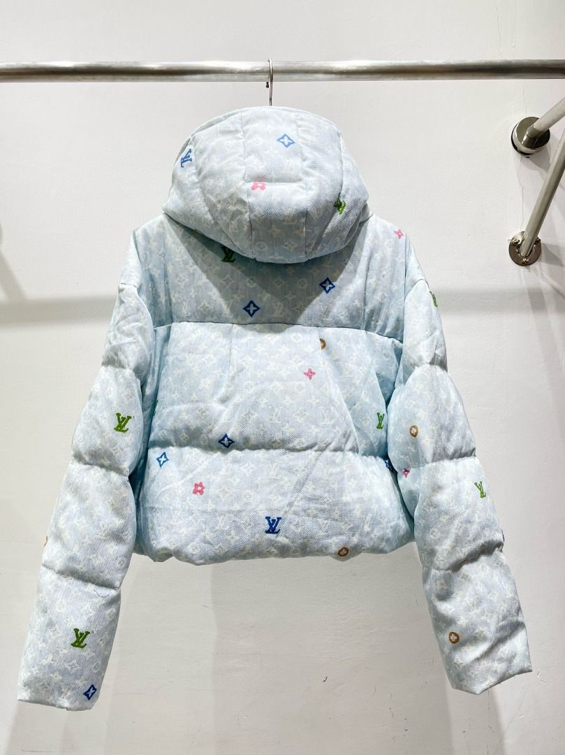 LV MONOGRAM DENIM COAT