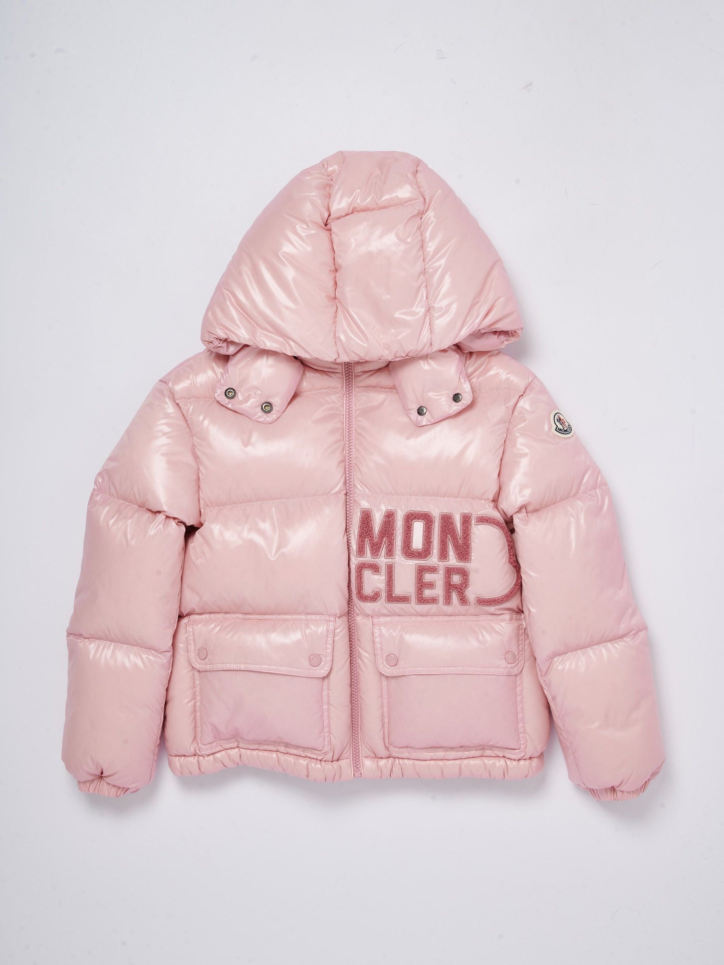 Moncler coat baby pink