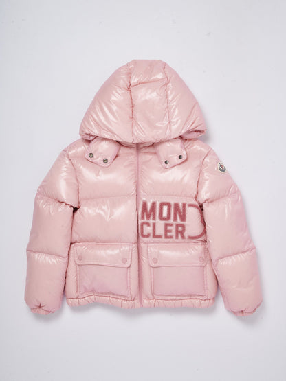 Moncler coat baby pink