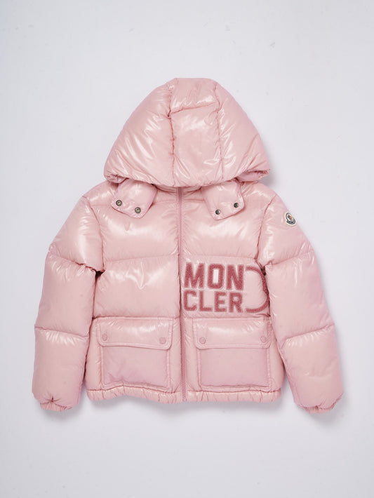 Moncler coat baby pink