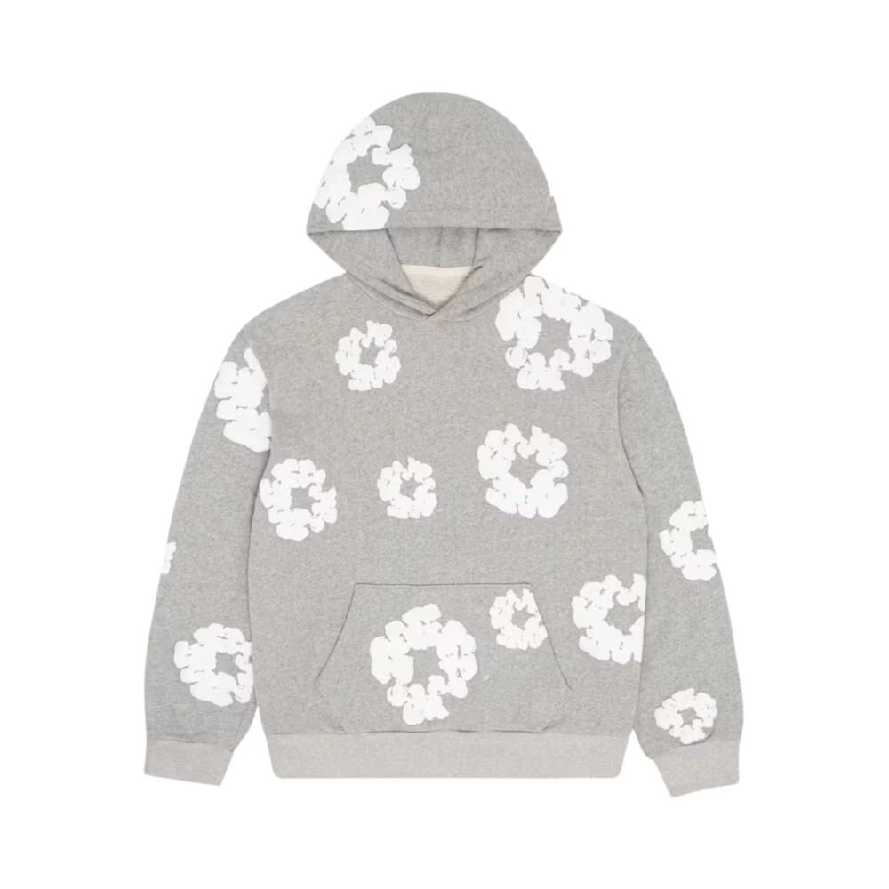 DENIM TEARS THE COTTON WREATH HOODIE GRAY