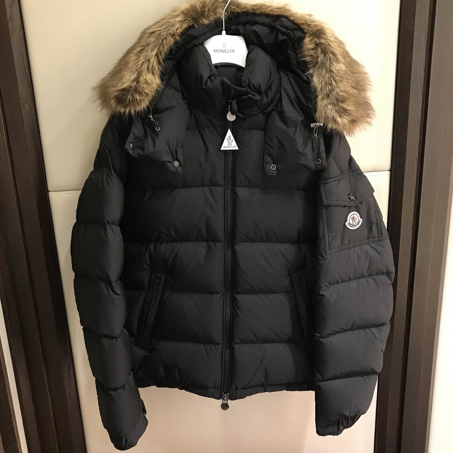 Moncler Fur Matt Jacket