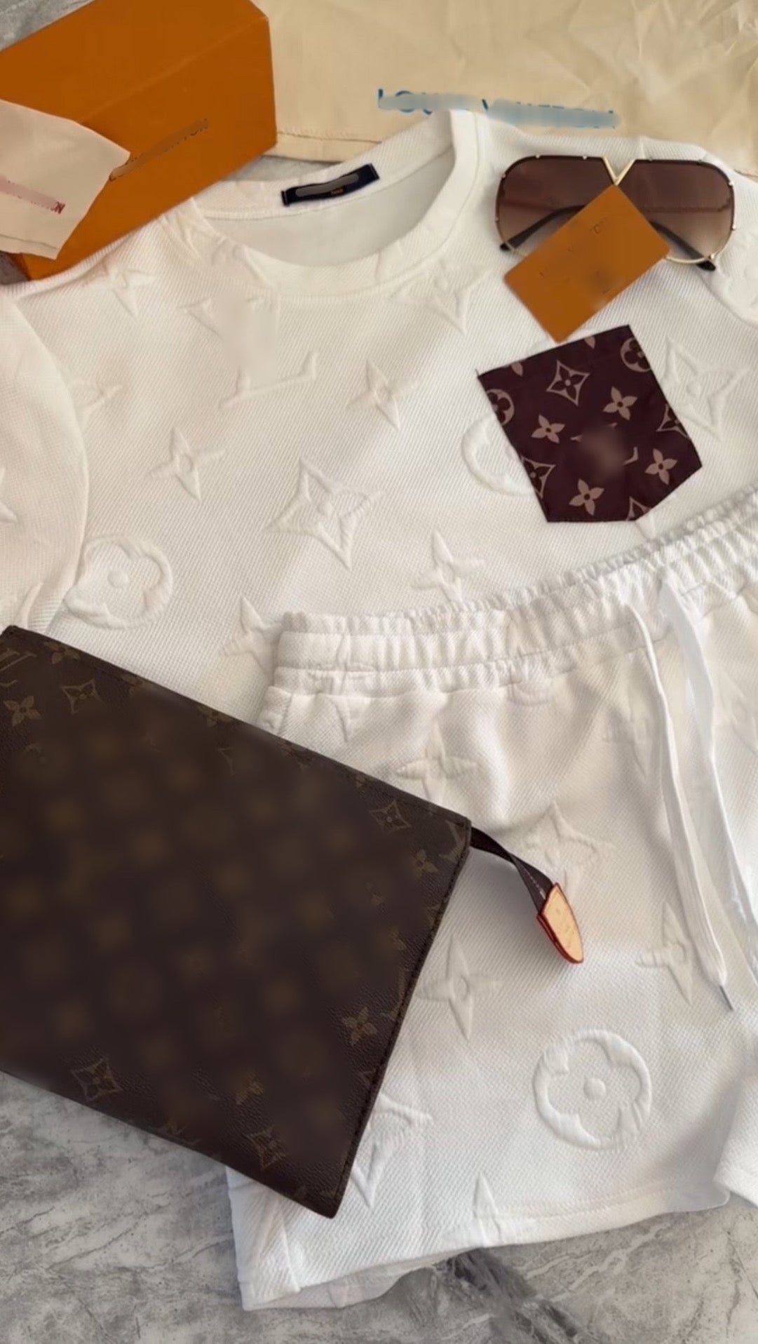 LV short two-piece set