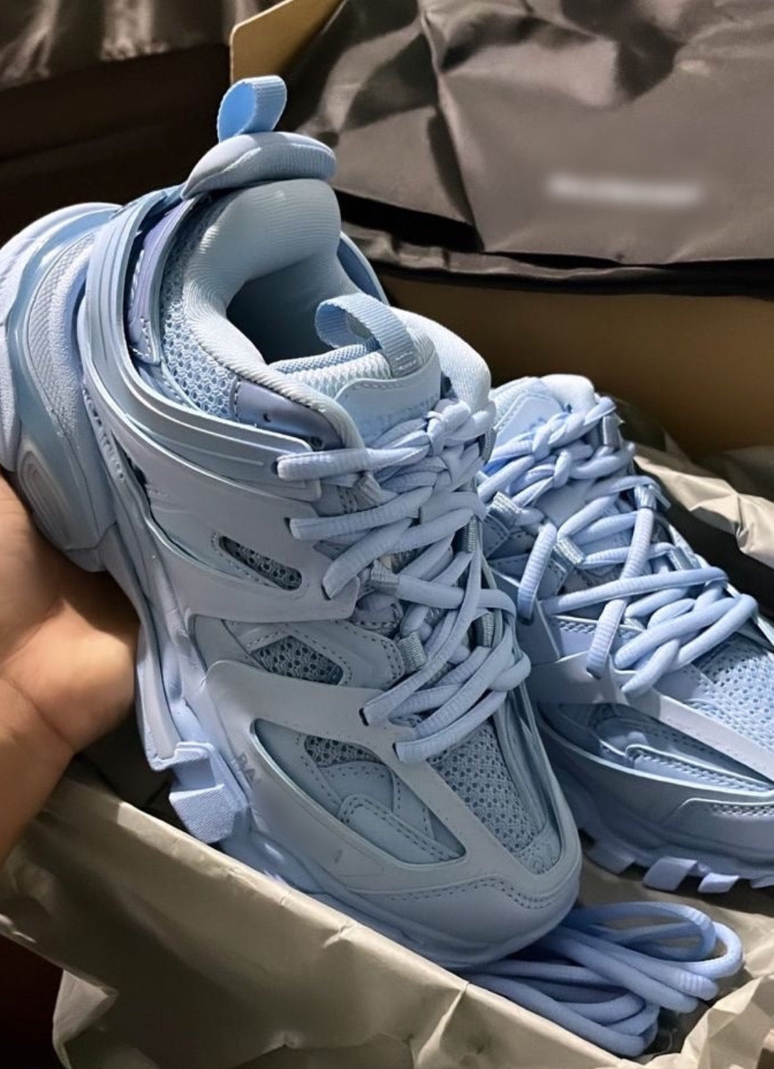 Balenciaga Tracks Baby Blue